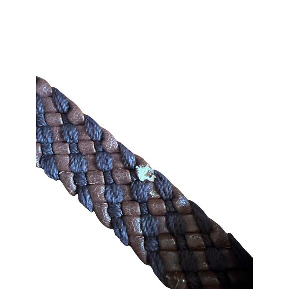 The Sak Indio Crochet Tote Hobo Bag Navy Preppy Boho - Picture 10 of 14